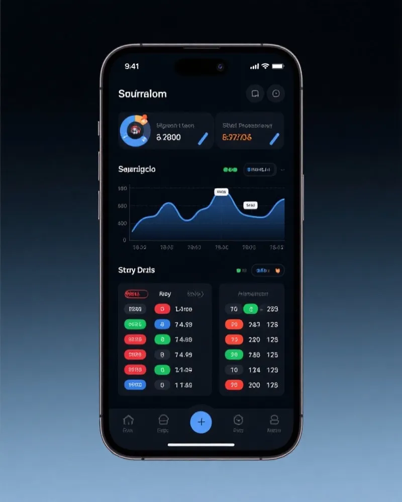 台湾大乐透 App Interface